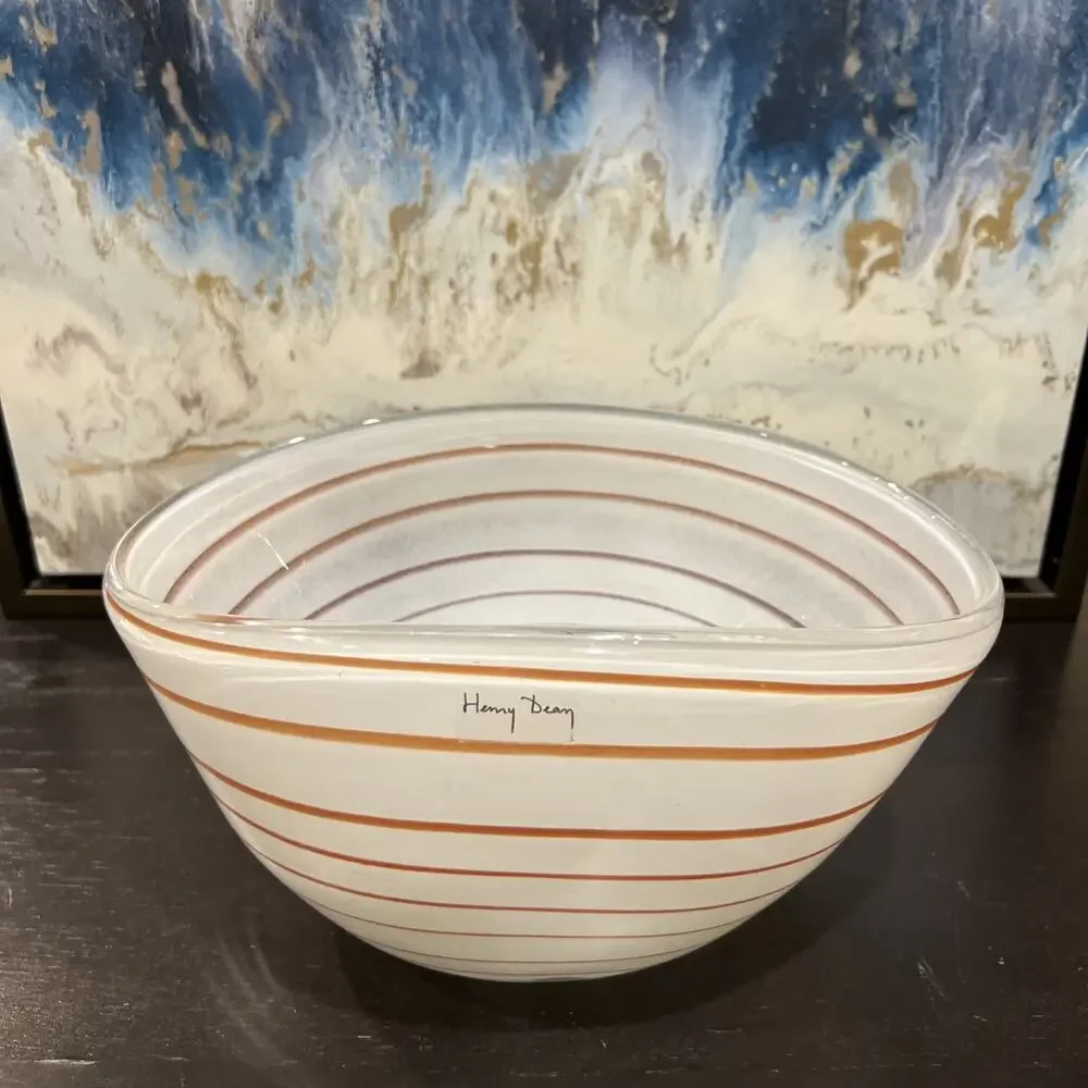 Henry Dean Belgium Art Glass 10